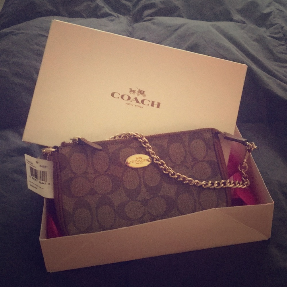 Coach signature small bag